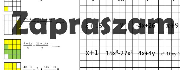 Kodowanie - wyrażenia algebraiczne