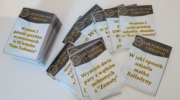 Lekturowe 5 sekund dla klas 7-8
