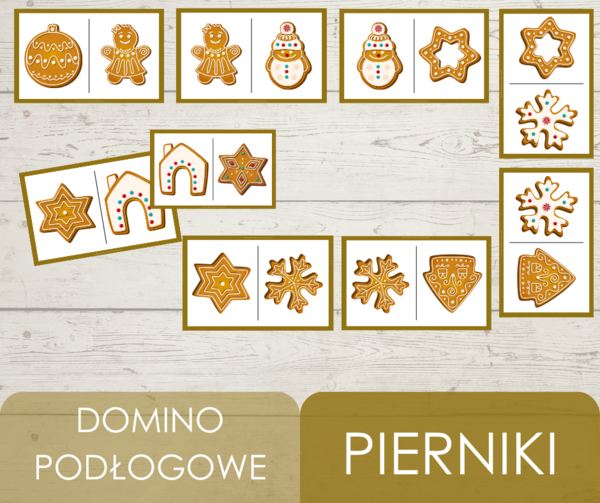 Domino podłogowe - pierniczki