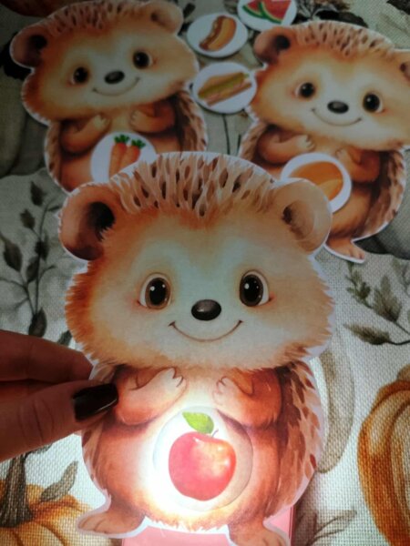 Zabawa z latarką na 🦔 DZIEŃ JEŻA 🦔🧡