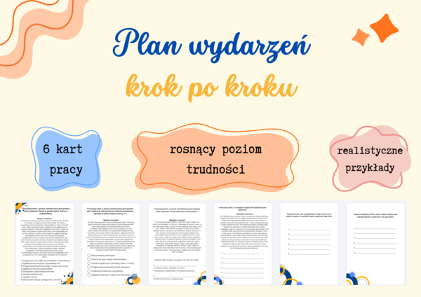 Plan wydarzeń - krok po kroku