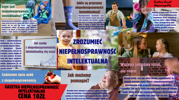 Zrozumieć niepełnosprawność intelektualną - gazetka szkolna zespół Downa PSYCHOLOG/PEDAGOG