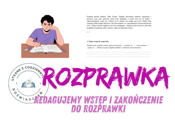 Redagujemy wstęp i zakończenie do rozprawki- przykład 2