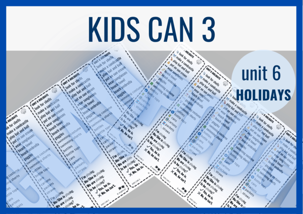 Kids Can 3 – zakładki do książki