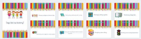 Czego dziś się dowiem?- karty do dekoracji i wydruku – klasa 2