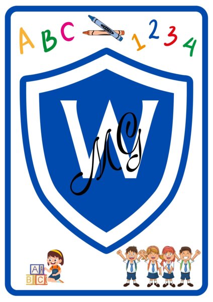 Witajcie w szkole - girlanda