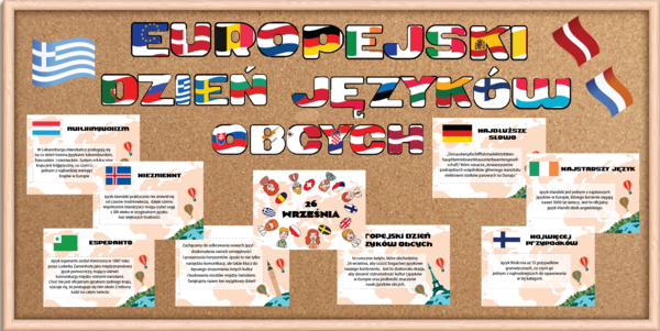 Gazetka Europejski Dzień Języków Obcych