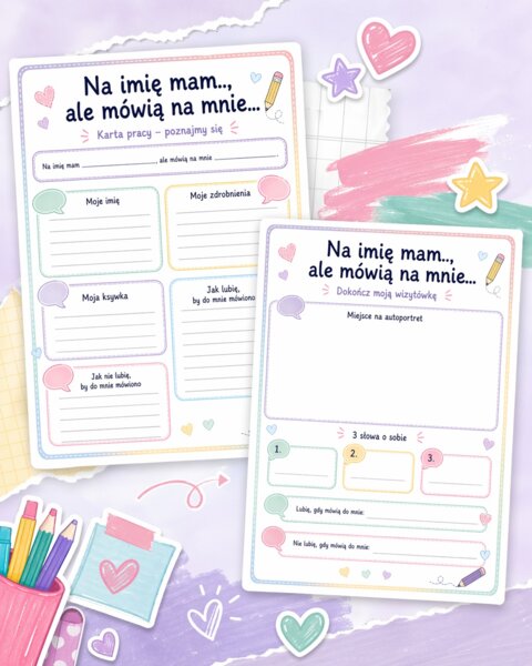 Na imię mam…, ale mówią na mnie…