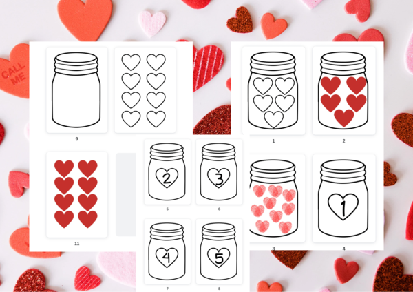 Słoiczek walentynkowy