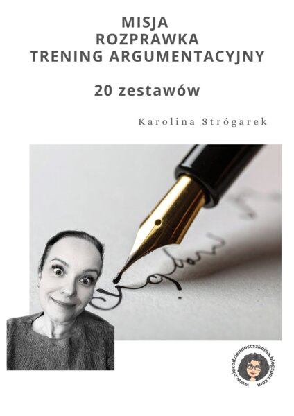 MISJA  ROZPRAWKA TRENING ARGUMENTACYJNY  20 zestawów