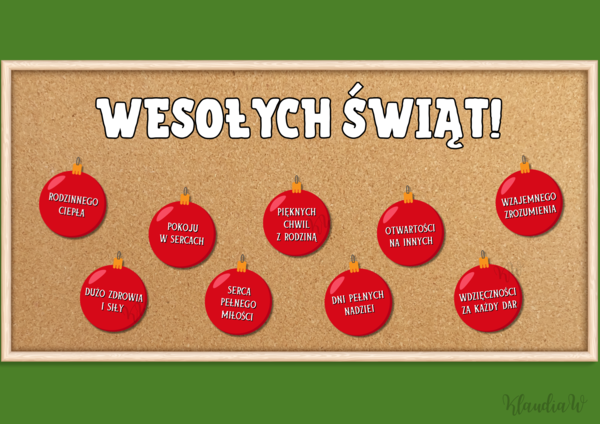 „WESOŁYCH ŚWIĄT!” - gazetka szkolna