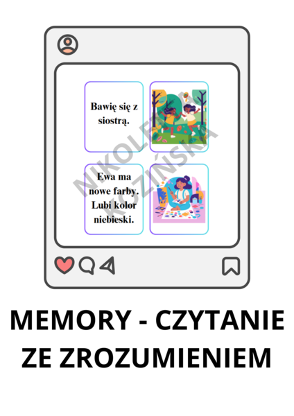 MEMORY - CZYTANIE ZE ZROZUMIENIEM