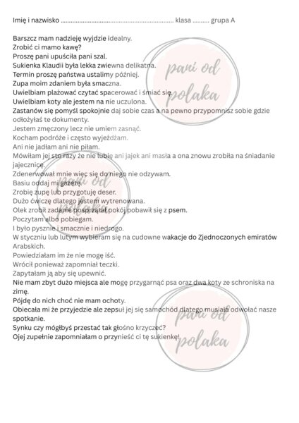 Kartkówka interpunkcyjna