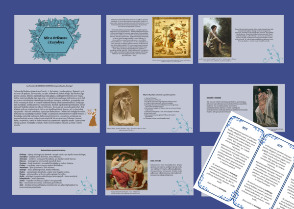 MIT O ORFEUSZU I EURYDYCE – prezentacja - mity + wklejka