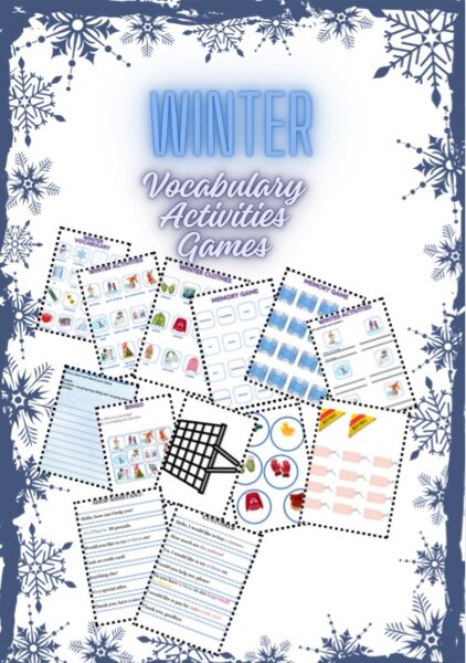 Winter - Vocabulary, activities, games
