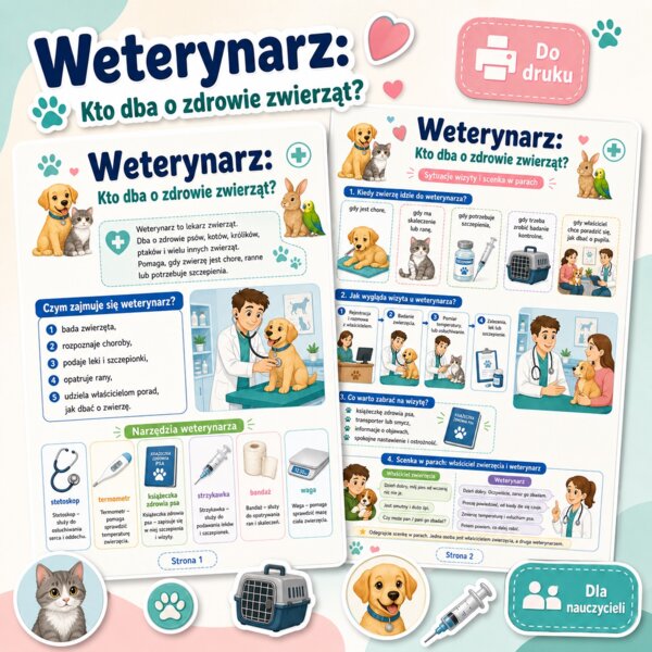 Weterynarz. Kto dba o zdrowie zwierząt?