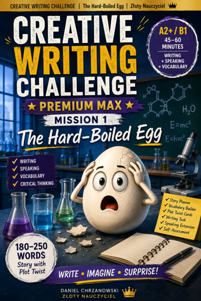 Creative Writing Challenge – The Hard-Boiled Egg | Pisanie A2+/B1