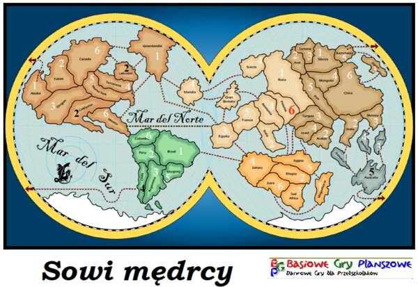Sowi mędrcy – Gra planszowa