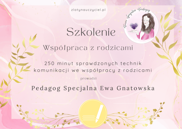 Szkolenie. Współpraca z Rodzicami