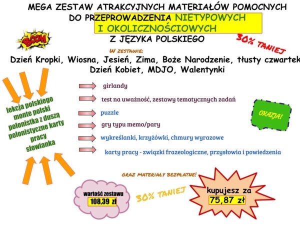 Zestaw na święta nietypowe