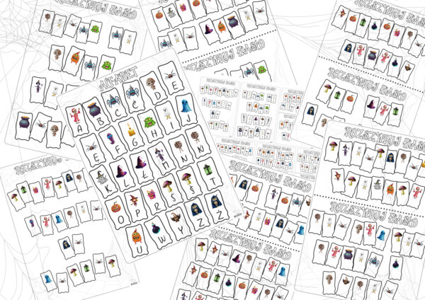 HALLOWEEN rozszyfruj hasła