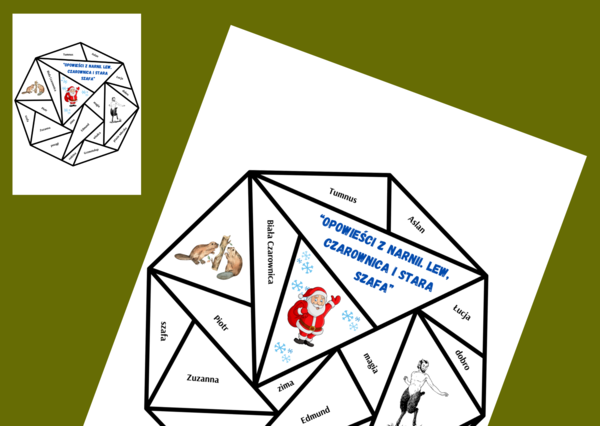 OPOWIEŚCI Z NARNII. LEW, CZAROWNICA I STARA SZAFA – układanka – puzzle – egzamin – powtórka