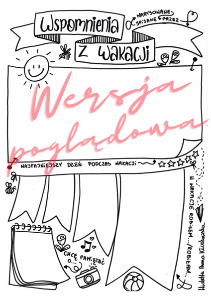 Wspomnienia z wakacji