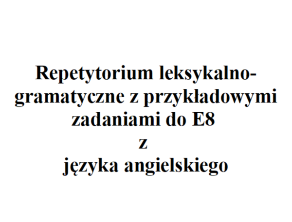 Repetytorium E8