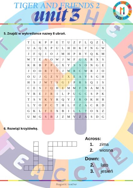 Tiger and friends 2 unit 3