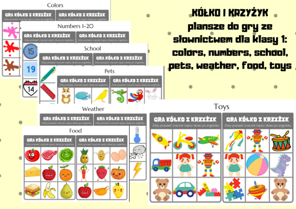 KÓŁKO I KRZYŻYK - KLASA 1