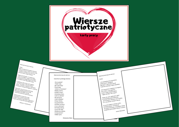 11 LISTOPADA – Święto Niepodległości – WIERSZE – karta pracy – biblioteka