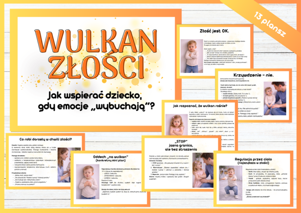 WULKAN ZŁOŚCI – jak wspierać dziecko gdy emocje „wybuchają”?