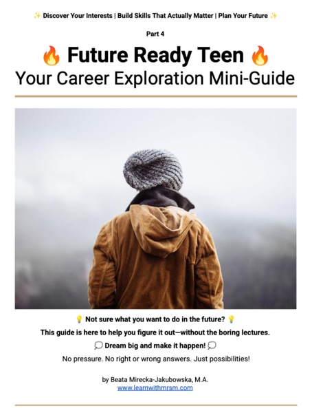 FUTURE READY TEEN, Part 4. Mini e-book dla nastolatków