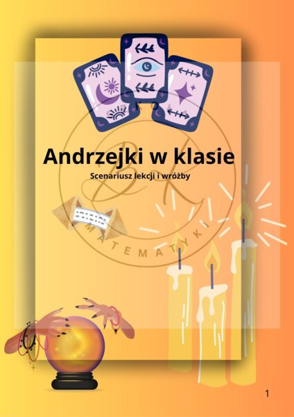 Andrzejki w klasie - scenariusz z wróżbami.
