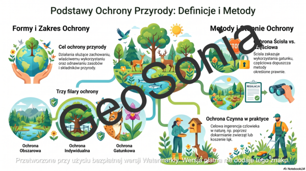 Sposoby ochrony przyrody biologia klasa 8 sketchnotka