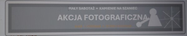 Mały Sabotaż - Akcja Fotograficzna - karta pracy
