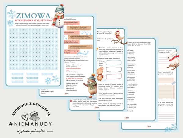 Zimowe środki stylistyczne