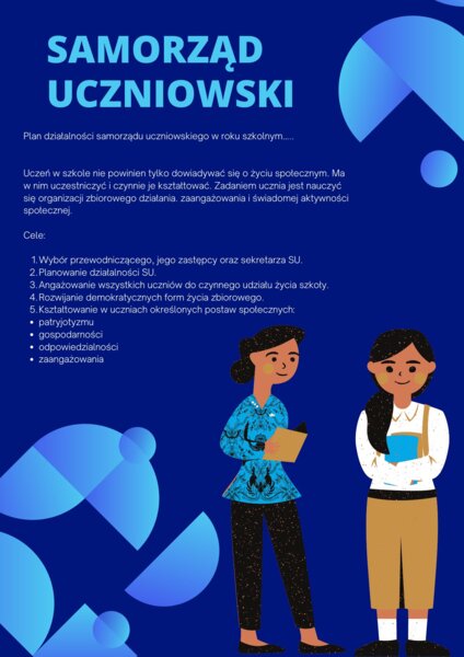 Plan pracy Samorządu Uczniowskiego