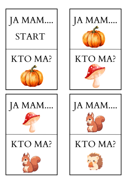 Jesienne Ja mam... Kto ma?