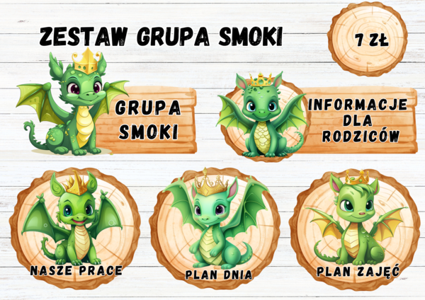 ZESTAW GRUPOWY GRUPA SMOKI