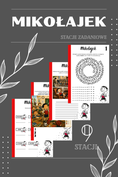 Mikołajek - stacje zadaniowe