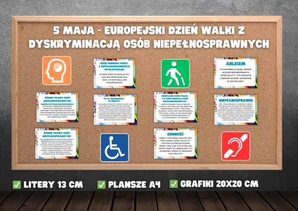 DZIEŃ WALKI Z DYSKRYMINACJĄ NIEPEŁNOSPRAWNYCH - Gazetka szkolna