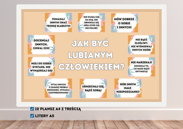 Gazetka szkolna - JAK BYĆ LUBIANYM?