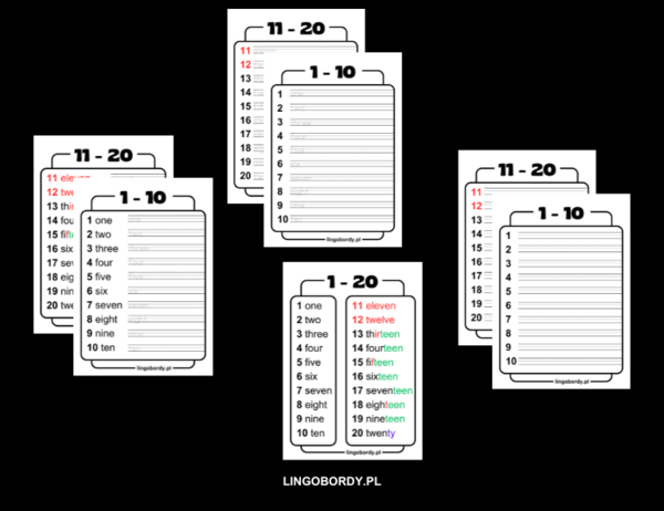 LICZBY 1-20_01 - ćwiczenie pisania