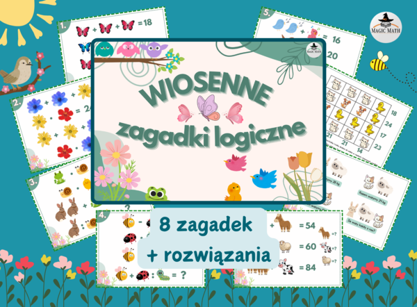 WIOSENNE ZAGADKI LOGICZNE
