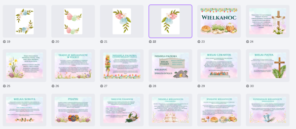 Wielkanoc gazetka dekoracja