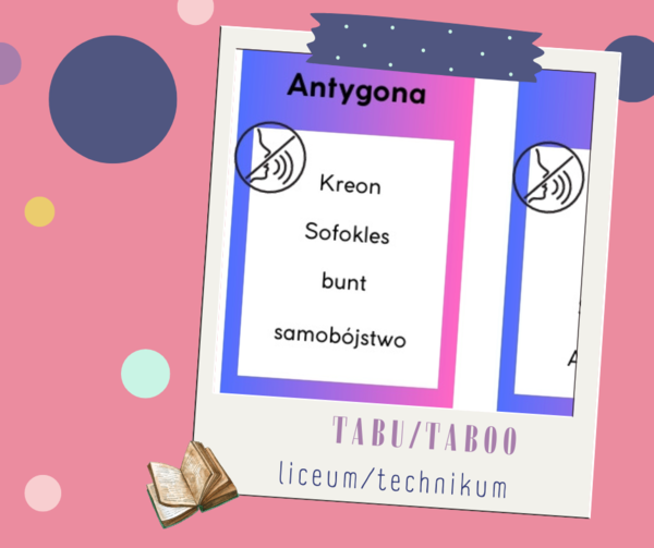 Tabu/Taboo - lektury liceum 72 fiszki