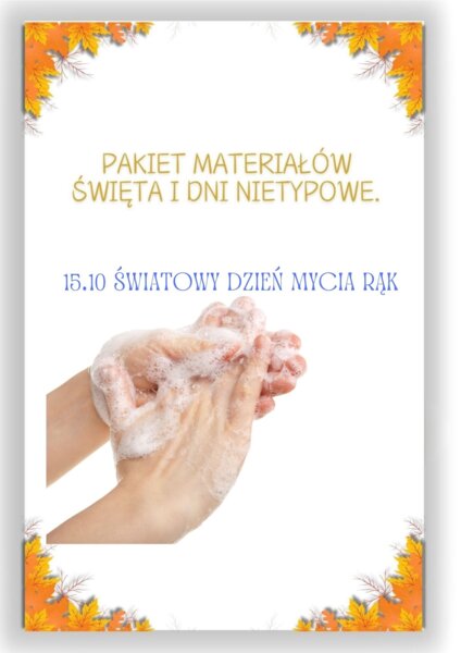 PAKIET MATERIAŁÓW NA PAŹDZIERNIK WEDŁUG KALENDARZA ŚWIĄT I DNI NIETYPOWYCH.