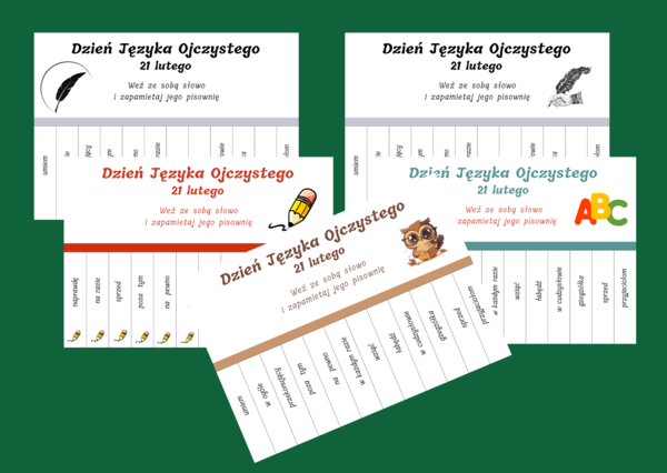 DZIEŃ JĘZYKA OJCZYSTEGO – zdania do urwania