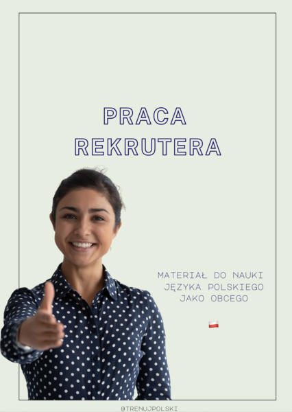 Praca rekrutera 🧑🏻‍💻 – gotowa lekcja B2-C1 🗣️🖊️